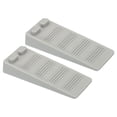 thumbnail image 1 of 2 Piezas de Topes de Puerta, Tope de Puerta de Goma, Cuña Pequeña para Puerta, Resistente y Apilable para la Parte Inferior de la Puerta, 1 of 5