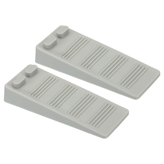 2 Pcs Door Stoppers, Door Stop Doorstop Rubber Door Stopper Wedge Small Door Wedge Sturdy Stackable for Bottom of Door
