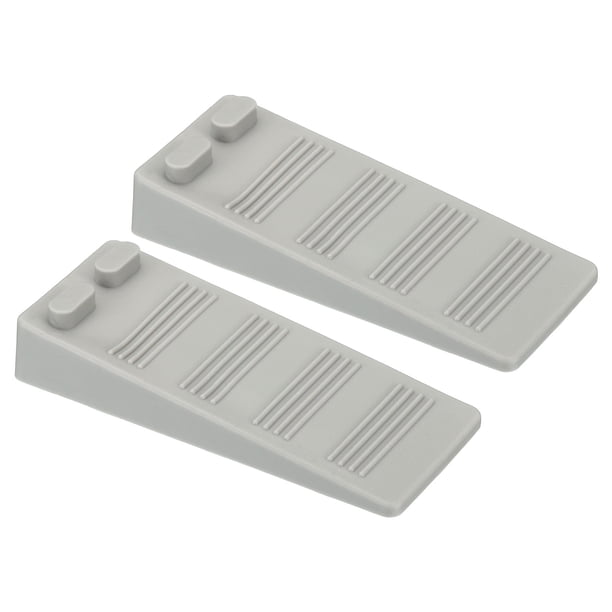 2 Piezas de Topes de Puerta, Tope de Puerta de Goma, Cuña Pequeña para Puerta, Resistente y Apilable para la Parte Inferior de la Puerta