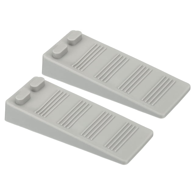 2 Piezas de Topes de Puerta, Tope de Puerta de Goma, Cuña Pequeña para Puerta, Resistente y Apilable para la Parte Inferior de la Puerta