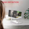 thumbnail image 2 of Shengyu Phone Screen Magnifier Folding Pull-out Lifting Magnifying Glass Anti-blue Folding Household Desktop Smartphone Tablet White, 2 of 9