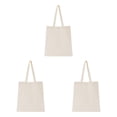 thumbnail image 3 of Youkk Sac de Voyage Léger et Portable en Coton Grande Capacité Sac de Courses Beige 3Set, 3 of 6