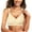 Beige, variant on ,Women's Push up Wireless Bras Soft Supportive Seamless Bra Comfortable Smoothing Bralettes White XXL