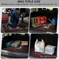 thumbnail image 2 of Qpednta Butterfly Skull Cargo Liner All Weather 29"x39" Trunk Mat, Durable Non-Slip Polyester Easy Clean Dustproof Vehicle Interior Protection Accessories Fits Car SUV Truck Sedan, 2 of 5