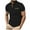 Black, variant on WREESH Mens Classic Color Block Polos Shirt Short Sleeve Button Collared Golf Top Casual Pocket Tee Lightweight Summer Shirt 2025