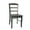 Black, variant on Pemberly Row Ladderback Dining Chair in Black (Set of 2)