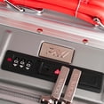 thumbnail image 5 of Maletas de Viaje 20 y 26 Pulgadas con Ruedas y Mochila para Equipaje de Mano y Cabina 10 kgs Candado TSA Plata con Vivos Rojos ROLLWAY RW-LU03, 5 of 5