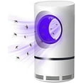 thumbnail image 1 of Trampa eléctrica para mosquitos para interiores, lámpara antimosquitos con fuente de alimentación USB y adaptador, ventilador de succión, sin Zapper, segura para niños, 1 of 7