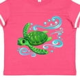 thumbnail image 4 of Inktastic Sea Turtle Swimming Boys or Girls Toddler T-Shirt, 4 of 5