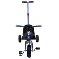 thumbnail image 3 of Triciclo con Barra de Empuje Angelin Baby  Luz Azul, 3 of 5