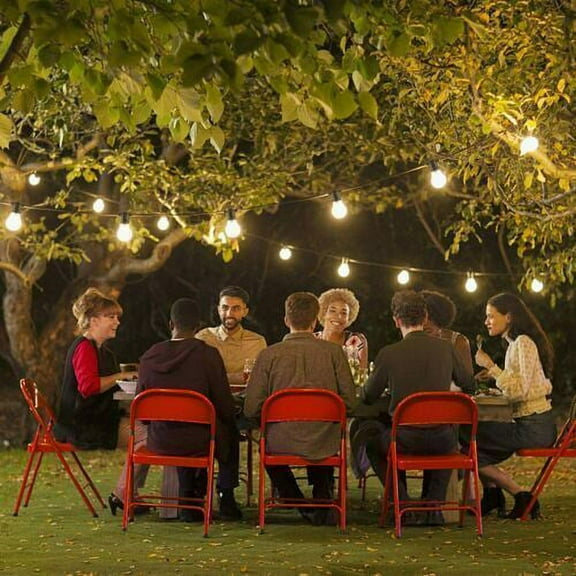 48FT Waterproof Outdoor Hanging String Light