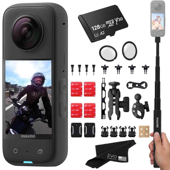 Cámara de Acción Insta360 X3 Impermeable 5.7K 360°