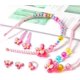 thumbnail image 3 of Joyas para niños Niñas Monederos de felpa Collar Pulsera Aretes Anillos Kit de joyería Mi primer bolso para niñas Vestirse y jugar Regalo de cumpleaños XianweiShao 1327533220460, 3 of 5