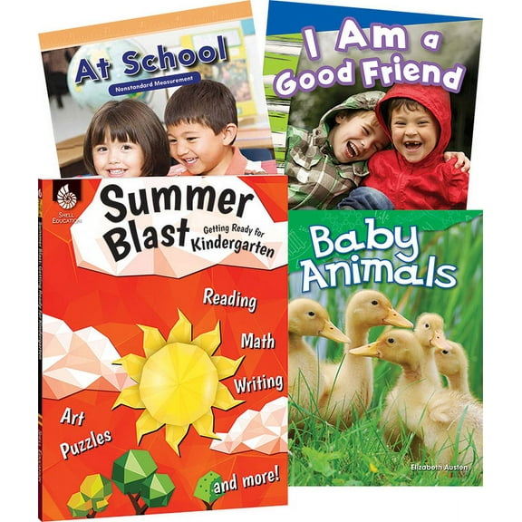 Learn-At-Home: Learn-At-Home Kindergarten 4-Book Set (Other)