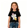 thumbnail image 3 of Tiijoy 2026 Girls School Graphic Tee Summer Pencil Print Short Sleeve T-Shirt, Sizes 2-13, 3 of 3