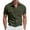 #JIE250519A497 Army Green, variant on CaiJunJia Button Shirts for Men,Mens Button Down Shirts Short Sleeve Summer Casual Beach Work Shirt with Two Pocket