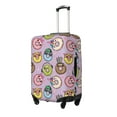 thumbnail image 2 of Xecao Cute Donuts print Elastic Luggage Cover, with double-sided print , is perfect for travel, business, and daily use, 2 of 9