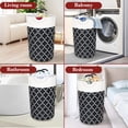 thumbnail image 6 of Chmadoxn Laundry Basket, Laundry Hamper, Collapsible Laundry Baskets, Dirty Clothes Hamper, Waterproof Laundry Basket with Foam Protected Aluminum Handles for College Dorm, Family, 6 of 6
