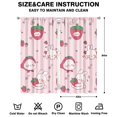 thumbnail image 2 of Nursery Curtains Boys Girls Kids Print Pattern Window Drapes for Living Bedroom Playroom Room Decor Rod Pocket 42x84 Inch 2 Panels, 2 of 2