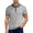 Light Gray, variant on Gyexs Polo Shirts for Men V Neck Short Sleeve Textured Polo Shirts Casual Business Regular Fit Collar Golf Shirts Athletic Wear Light Gray, Size L