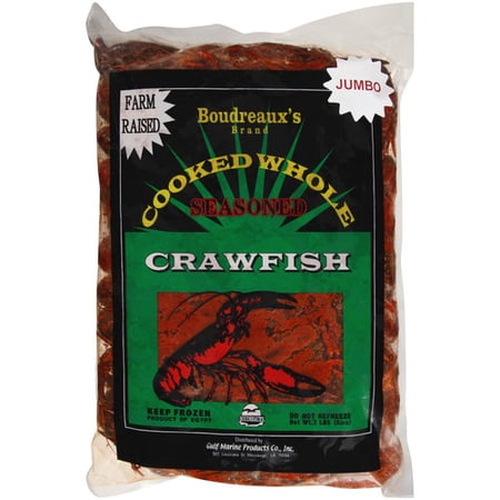 BOUDREAUXS BRAND 10/15 WHOLE BOILED CRAWFISH