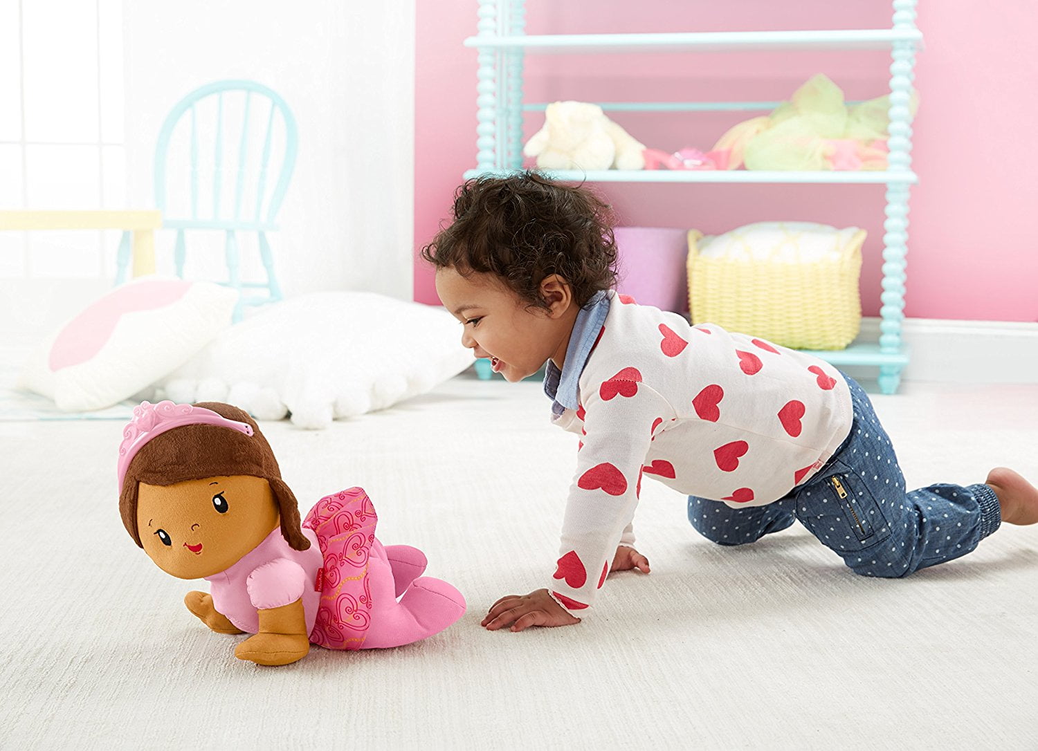 fisher price touch and crawl princess