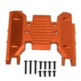 thumbnail image 2 of RC Car  Plate,  Base Black Anodized Easy Replaceable  For SCX6 Orange, 2 of 8