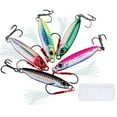thumbnail image 4 of Simulated Bait, 5pcs Swimbait Fishing Lures, All Conditions Gear Easy Catching Baits, Reusable Reflective Vivid Fishing Supplies for Saltwater, Bass, 4 of 10