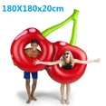 thumbnail image 1 of HuangShi  Parrot Giant Flower Print Swan Inflatable Float For Adult Pool Party Toys CherryFlamingo Ride-On Air Mattress Swimming Ring boia, 1 of 7