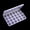 Jewelry Storage Box Under $5 A1715, variant on Vacemry Jewelry Storage Box, 24-Slot Clear Plastic Jewelry Organizer Box, Beads and Earrings Storage Case with Adjustable Dividers, Portable Container for Small Items