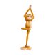 thumbnail image 2 of Estatua de mono de yoga, figura de resina, recuerdo, regalo, adorno coleccionable decorativo. Soporte de una sola pierna, 2 of 9