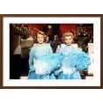 thumbnail image 2 of Art.com White Christmas, Rosemary Clooney, Vera-Ellen, 1954 Photo, Brown Frame Wall Art, 29" x 21", 2 of 5
