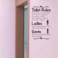 thumbnail image 4 of Discount! Fdelink Stickers English Bathroom Removable English Stickers Removable Bathroom Wall Stickers, 4 of 7