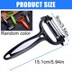 thumbnail image 3 of Ergonomic Handle Vegetable Peeler Durable Stainless Steel Utensils For Quickly And Easy Kitchen Use Color in Random, 3 of 5