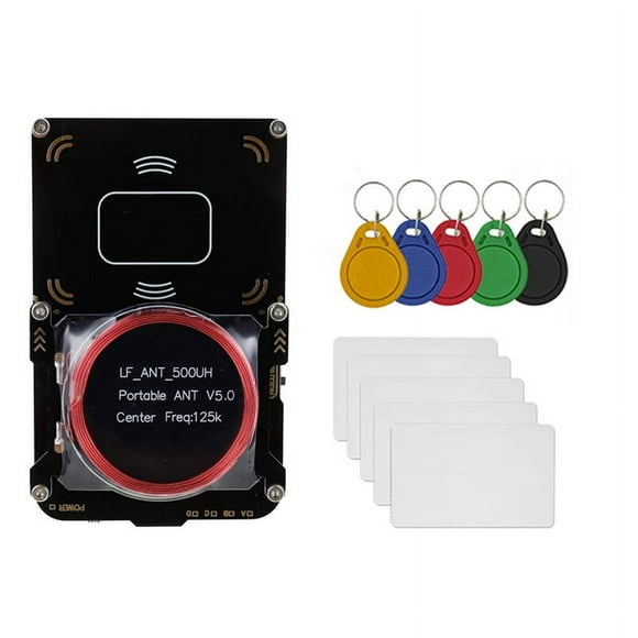 Proxmark3 RFID Card Reader+5XUID Card/Keychain IC/ID Key Writer RFID Duplicator NFC 5.0 Smart Chip Copier Programmer
