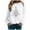 A2-White, variant on larppty 2025 Womens Ugly Christmas Sweaters Funny Cute Xmas Tree Tops Long Sleeve Crewneck Sweatshirts (Red, L)