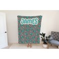 thumbnail image 1 of Personalized Boy Skeleton Blanket, 1 of 10