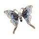 thumbnail image 5 of Guardurnaity Broche de mujer con diamantes de imitación, alfileres de animales, joyería de boda para niñas, azul Azul 10Conjunto, 5 of 6