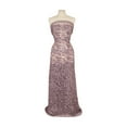 thumbnail image 2 of Zelouf Janet Ribbon Soutache Lace Mesh  , Sewing, DIY, Crafts Fabric by the Yard, Perfect Mauve, 10 Yard, 2 of 2