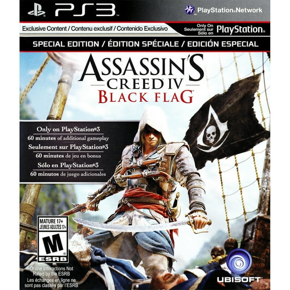 Ubisoft Assassin's Creed IV Black Flag - PlayStation 3 Video Game