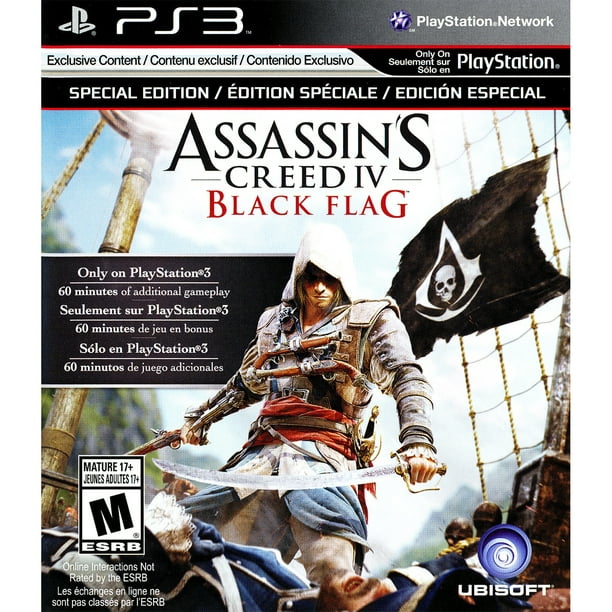 Ubisoft Assassin S Creed Iv Black Flag Ps3 Walmart Com