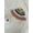 Milk white, variant on Hollow Sunscreen Hats On The Beach Beach Fisherman Hat Casual Rainbow Woven Straw Hat Female Summer