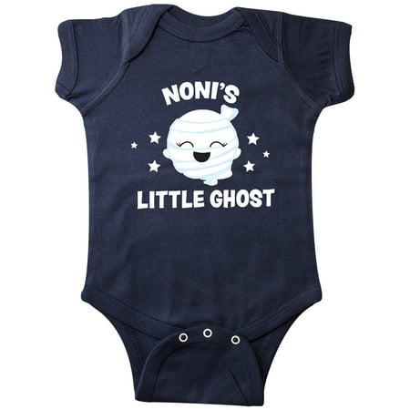 

Inktastic Cute Noni s Little Ghost with Stars Gift Baby Girl Bodysuit