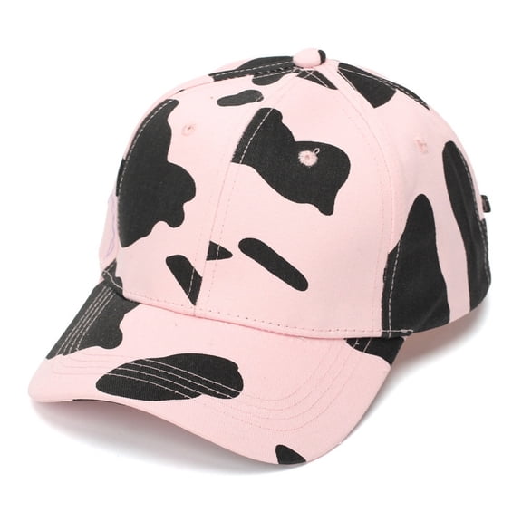 Luo Fashion Women’s Trendy Multicolor Cow Baseball Cap Fashionable Sun Hat