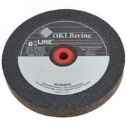 B-Line  6 x 0.75 x 1 in. Abrasives Bench Wheel A120R9B FIN T1
