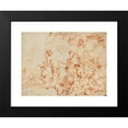 thumbnail image 2 of Giovanni Benedetto Castiglione 24x19 Black Modern Framed Museum Art Print Titled - Bacchanal Before a Herm (Early 1660s), 2 of 5