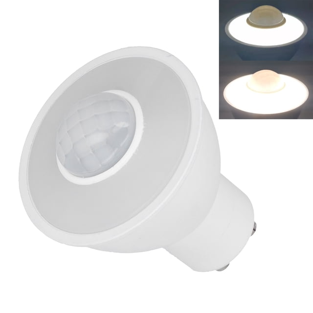 Bombilla de inducción del cuerpo, Bombilla de Bombilla Led de Lámpara de Gu10 Bombilla de Movimento de Moviento para Entradas para Salas de Estar para Cocinas