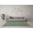 thumbnail image 3 of Ahgly Company Indoor Round Abstract Light Blue Contemporary Area Rugs, 3' Round, 3 of 4
