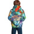 thumbnail image 2 of Wings-of-Fire Dragon Kids' Hoodie 3d Print Sweatshirt Soft Pullover Hooded With Big Pockets For Boys Or Girls Small, 2 of 8