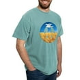 thumbnail image 4 of CafePress - Peace In Ukraine Men's Comfort Colors® T Shirt - Mens Comfort Colors Shirt, 4 of 5